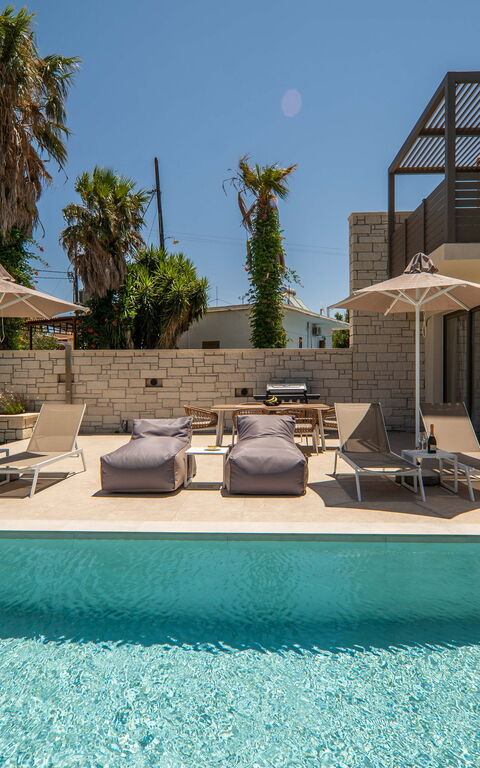 Villa Zen Hephaistos: basseng, Eksteriør, Utendørs