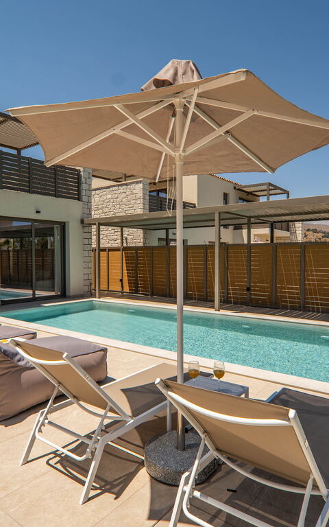 Villa Zen Hephaistos: basseng, Eksteriør, Utendørs