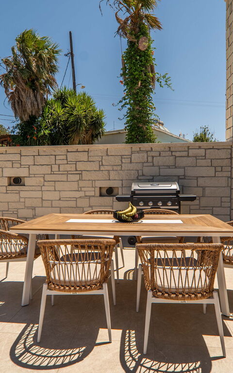 Villa Zen Hephaistos: Balkong / terrasse / uteplass, Eksteriør, Utendørs