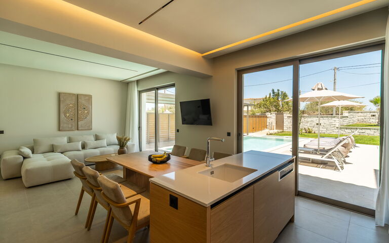 Villa Zen Hephaistos: Lunsjrom, Stue