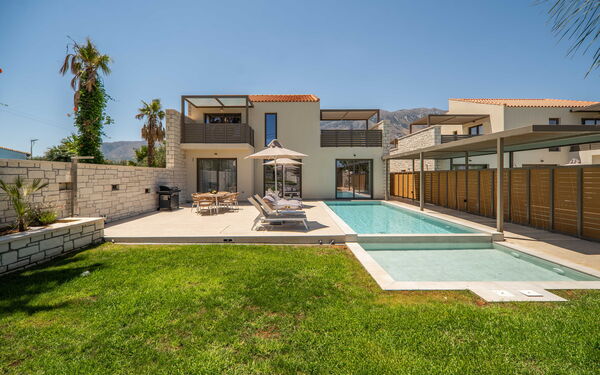 Villa Zen Hephaistos: basseng, Eksteriør, Hage, Utendørs