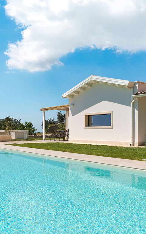 Netina Domus: basseng, Hage, Utendørs