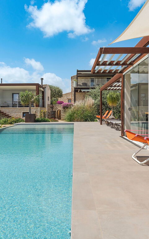 Corte Antigua: basseng, Eksteriør, Hage, Utendørs