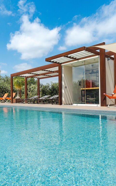 Corte Antigua: basseng, Eksteriør, Utendørs