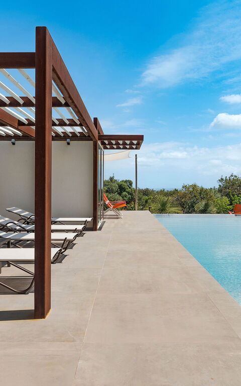 Corte Antigua: basseng, Eksteriør, Hage, Utendørs