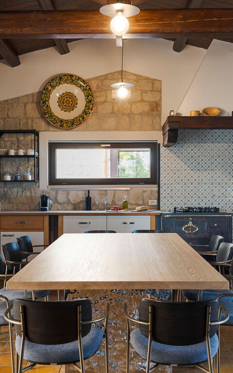 Corte Antigua: Kjøkken, Lunsjrom