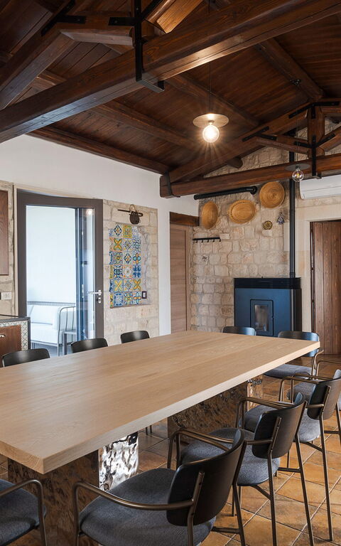 Corte Antigua: Kjøkken, Lunsjrom