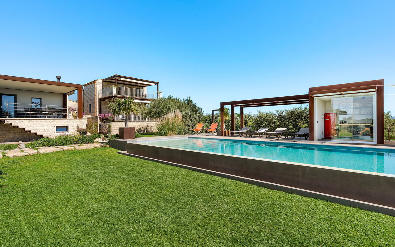 Corte Antigua: basseng, Eksteriør, Hage, Utendørs