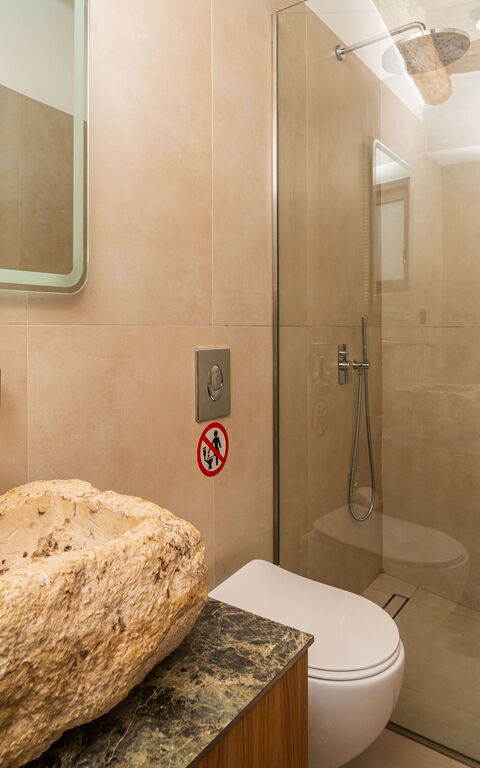 Villa Platon: Baderom