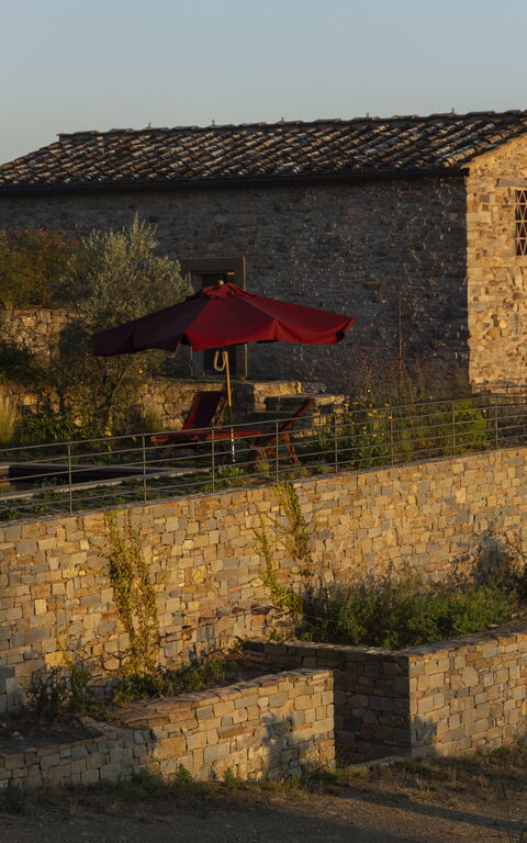 Villa Tenuta Casenuove: Eksteriør, Hage, Utendørs