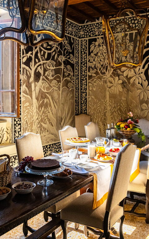 Villa Tenuta Casenuove: Lunsjrom