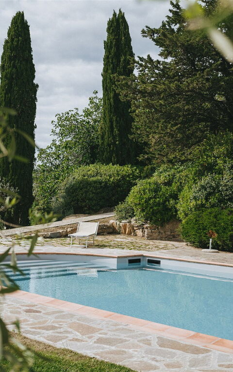 Podere Lupinati: basseng, Eksteriør, Utendørs