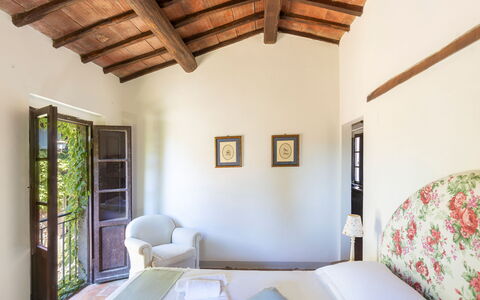 Feriebolig Granaio: soverom