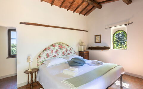 Feriebolig Granaio: soverom