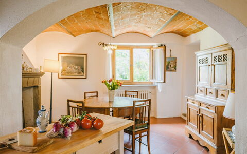 Feriebolig Corte: Kjøkken, Lunsjrom