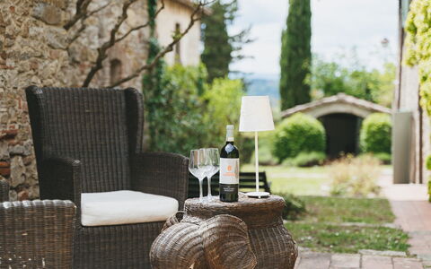 Feriebolig Colonica: Balkong / terrasse / uteplass