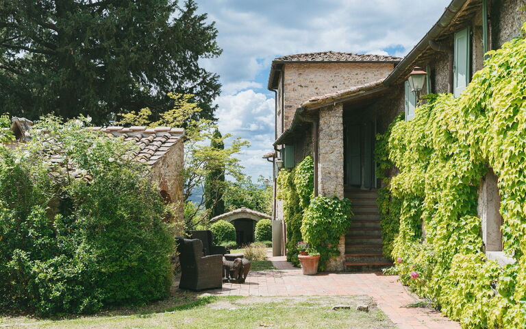 Podere Lupinati: Eksteriør, Hage, Utendørs