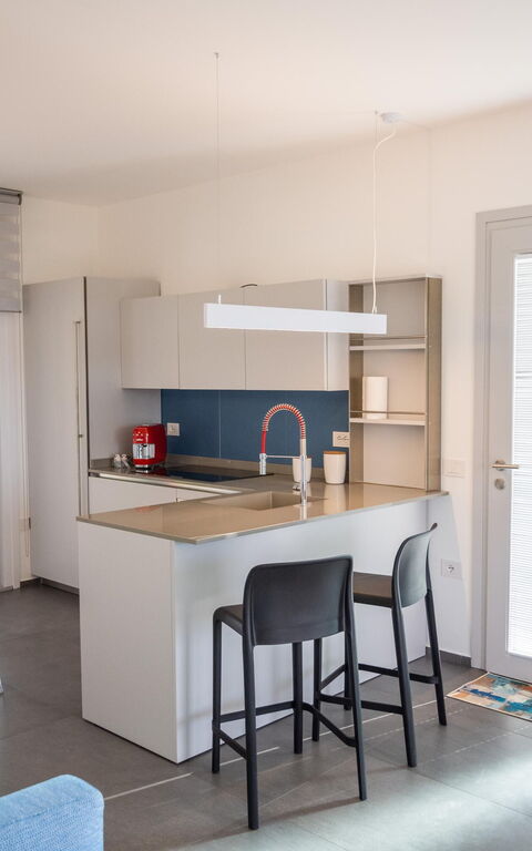 Villa Fior D'acqua: Kjøkken, Lunsjrom, Stue