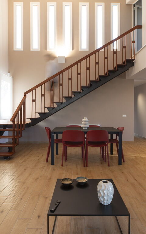 Villa Aversa: Lunsjrom, Stue