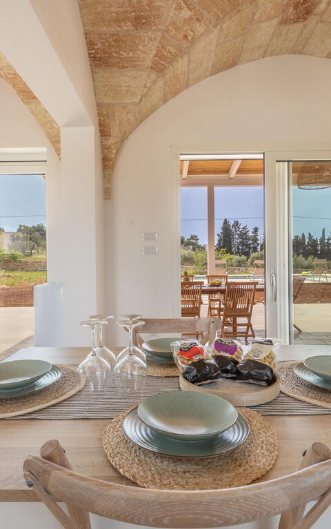 Villa Incantesimo: Kjøkken, Lunsjrom, Stue