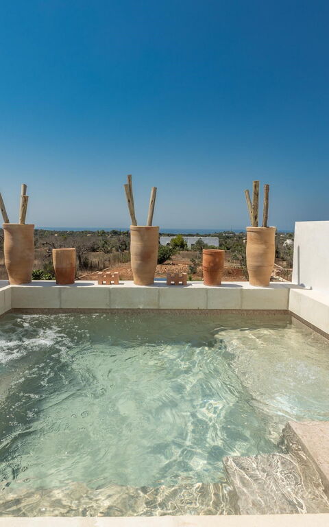 Villa Perla Del Sud: boblebad, Eksteriør, Utendørs