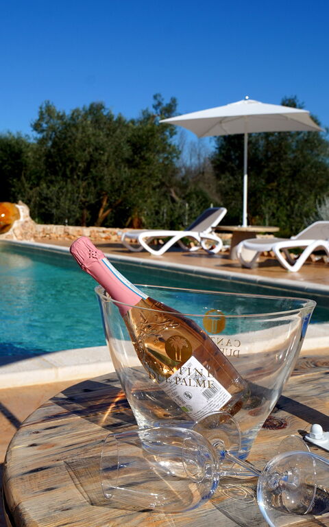 Trullo Samanta: basseng, Eksteriør, Utendørs