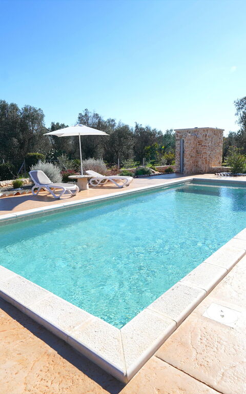 Trullo Samanta: Eksteriør, Utendørs