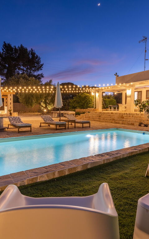 Villa Lampu Di Luce: basseng, Eksteriør, Hage, Utendørs