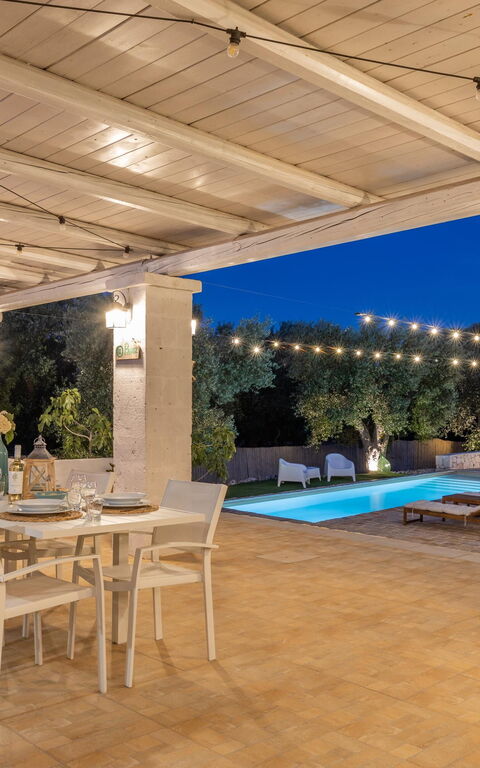 Villa Lampu Di Luce: Balkong / terrasse / uteplass, basseng, Eksteriør, Utendørs