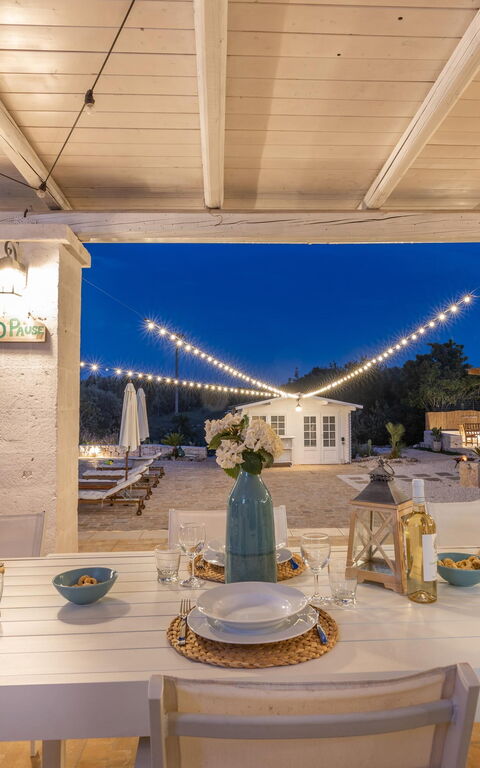 Villa Lampu Di Luce: Balkong / terrasse / uteplass, basseng, Eksteriør, Utendørs