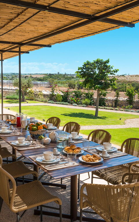 Dimora Spinazzella: Balkong / terrasse / uteplass, Eksteriør, Hage, Utendørs