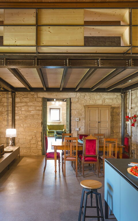 Dimora Spinazzella: Kjøkken, Lunsjrom