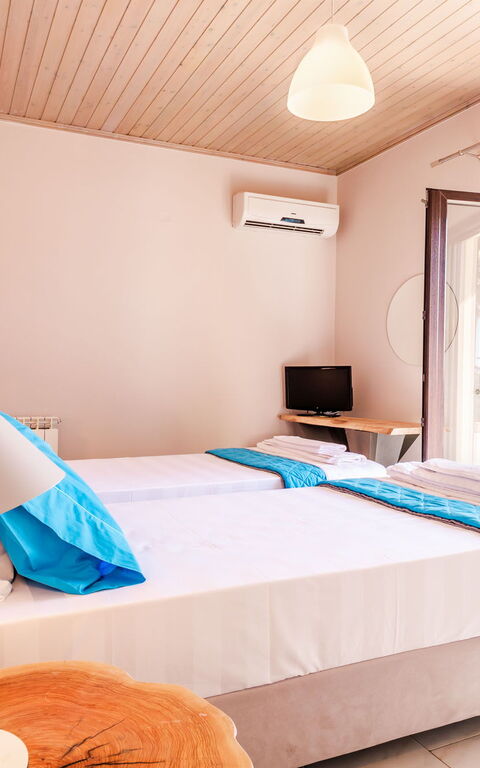 Villa Irida: soverom