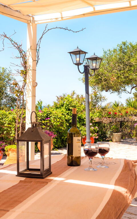 Villa Irida: Balkong / terrasse / uteplass, Visningar