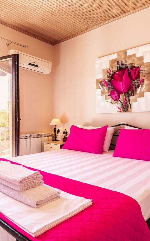 Villa Irida: soverom