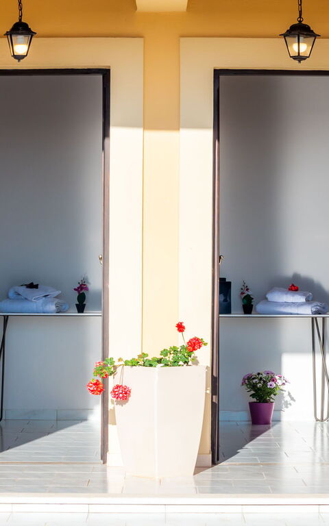 Villa Irida: Hovedinngang