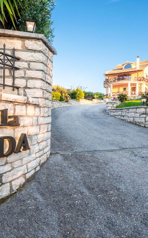 Villa Irida: Hovedinngang