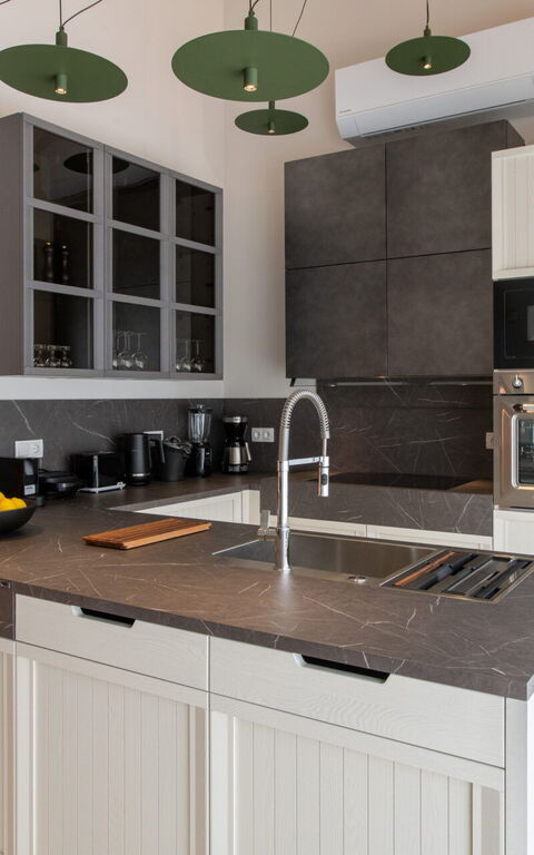 Villa Eleas Ikos: Kjøkken