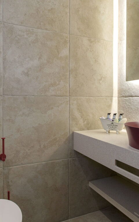 Villa Eleas Ikos: Baderom