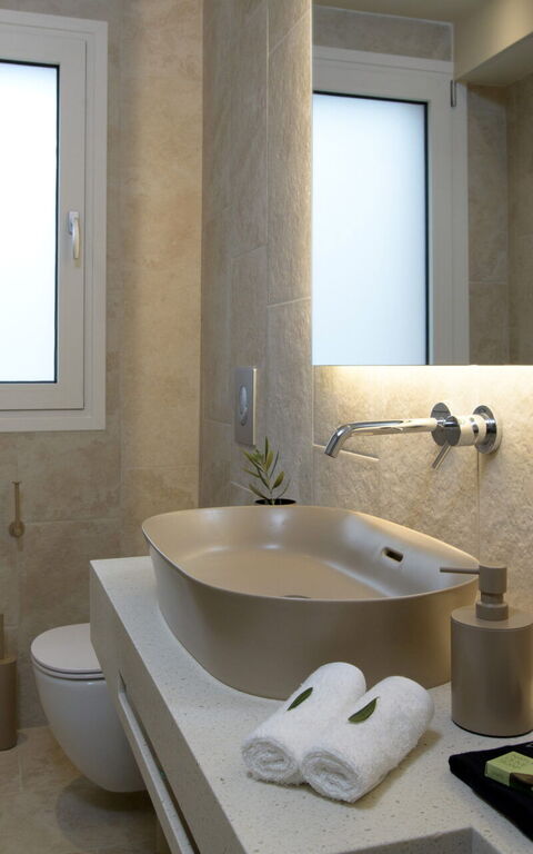 Villa Eleas Ikos: Baderom