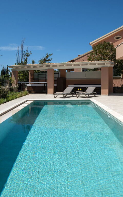 Villa Eleas Ikos: basseng, Eksteriør, Utendørs