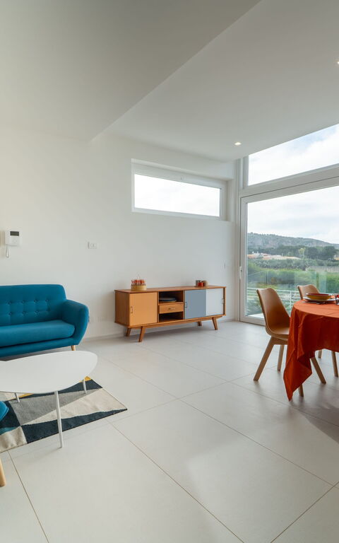 Villa Pizzolungo: Lunsjrom, Stue