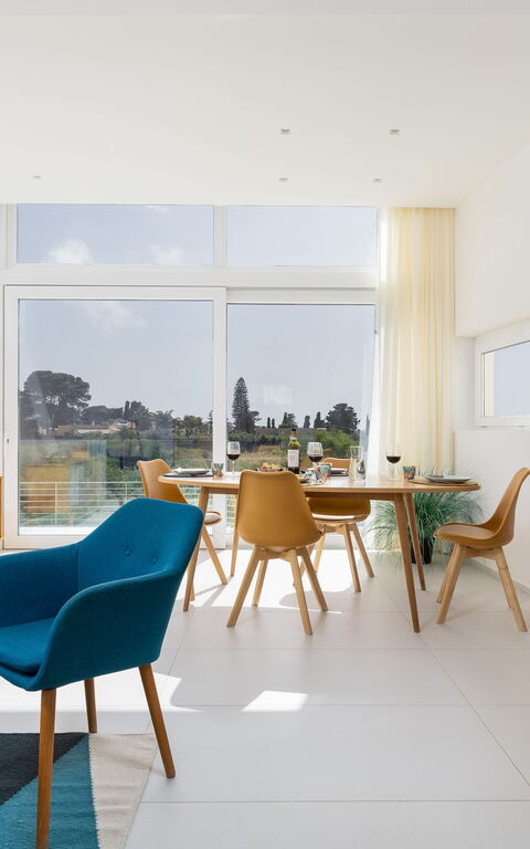 Villa Pizzolungo: Lunsjrom, Stue