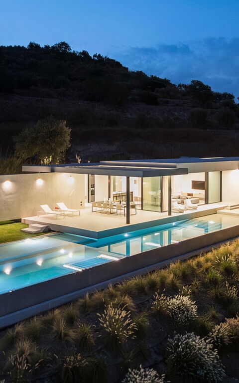 Villa Calypso: basseng, Eksteriør, Utendørs