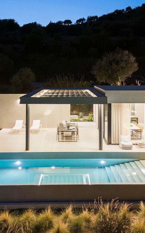 Villa Calypso: basseng, Eksteriør, Utendørs