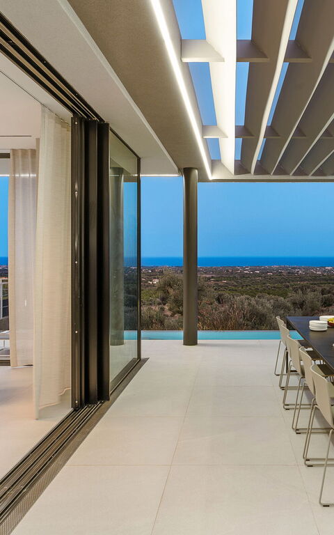 Villa Calypso: Balkong / terrasse / uteplass, Eksteriør, Utendørs, Visningar