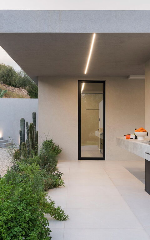 Villa Calypso: Balkong / terrasse / uteplass, Eksteriør, Utendørs