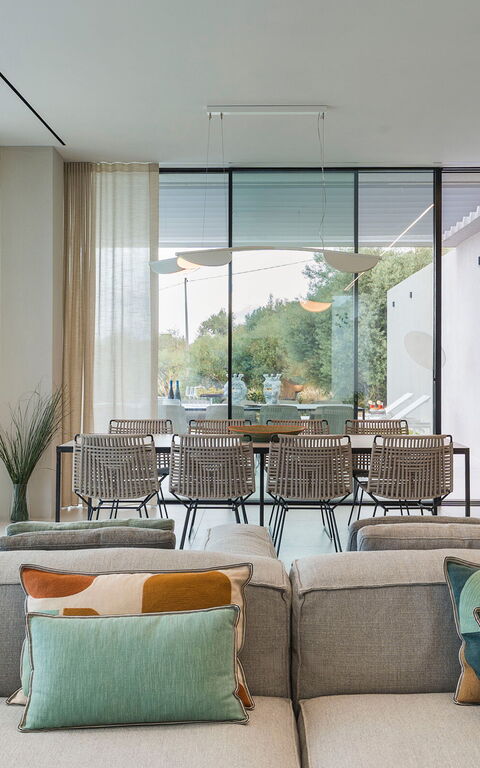 Villa Calypso: Lunsjrom, Stue