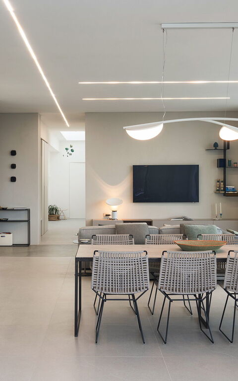 Villa Calypso: Lunsjrom, Stue