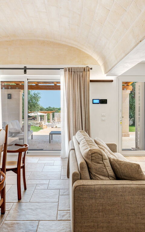 Trulli di Luccio: Lunsjrom, Stue